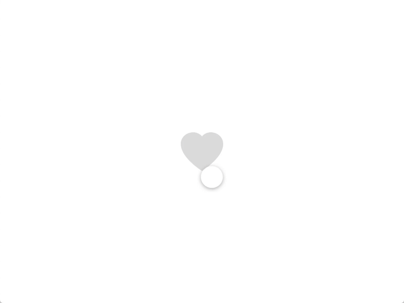 Favorite animation design favorite like motion ui ux