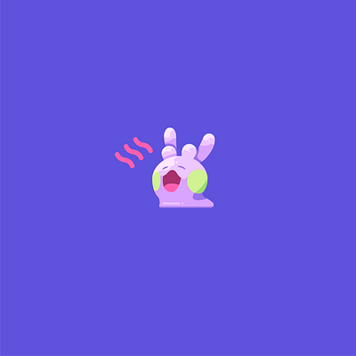 Goomy art blob blue clean design flat goomy green illustration illustrator minimal pokemon red slime vector violet