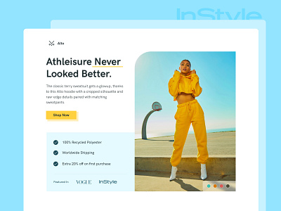 Landing page - E-commerce e commerce ecommerce landing page fashion fashion landing page hero section landing page landing page design landing page ui landing pages ui ux ux design
