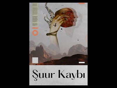 Suur Kaybi Collage Poster a poster every day collage collage art collages daily poster design gradient graphic graphic design poster poster a day poster design posters print print design prints template typo typographic typography