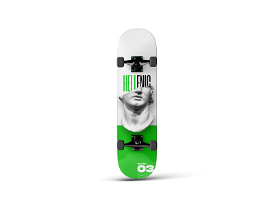 Hellenic. adobe branding concept design illustration layout skateboard typography ui ux