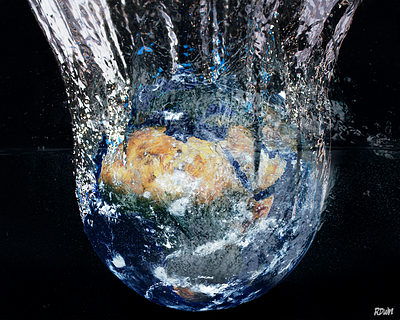 Earth In The Water background background design design photo editing photo manipulation photoshop poster poster design wallpaper wallpaper design