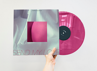 send my love vinyl cover project brand design cover design graphic graphicdesign music photography branding vinyl cover