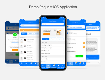 DemoRequest IOS App adobe xd adobexd app design demo interaction design interactive design ios ios app sketch ui ui ux ui design uidesign uiux ux ux ui ux design uxdesign uxui