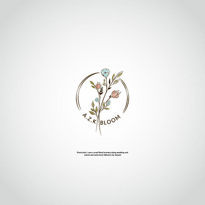 logo bloom app branding design flat icon illustration logo logo design logotype ux
