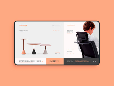 Desconexo - Website Concept UI desktop furniture home photoshop ui uidesign uidesigner uidesigns uiux user interface web web design webdesign website website concept website design websites