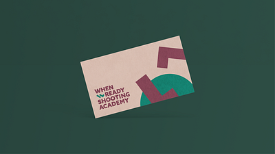 When Ready Shooting Academy brand design brand identity branding identity identity design logo logo design