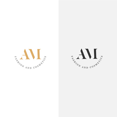 Luxury Fashion And Cosmetics Monogram Lettermark Logo Design awesome logo best logo creative custom design fashion fashion brand logo design logodesign luxury brand luxury logo minimal minimalist logo modern logo typography