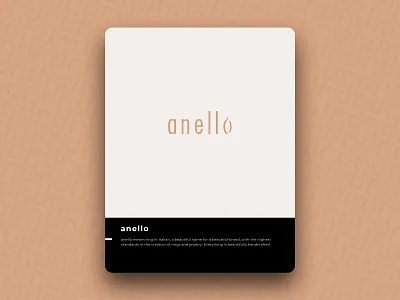 anello brand design diamond gold logo ring