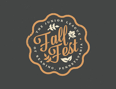 Fall Fest branding fall festival logo