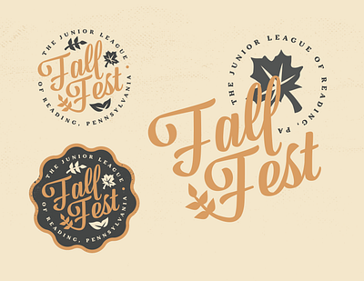 Fall Fest branding fall festivals logo