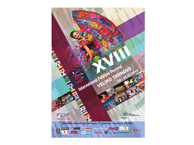 Poster for International Folklore Festival design