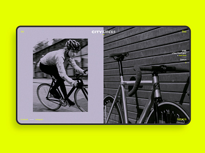 City Riders - Bike Website UI Concept bike bikeshop ecommerce fixed fixed gear fixedgear home shop ui ui ux ui design uidesign uiux web web design webdesign website website concept website design websites