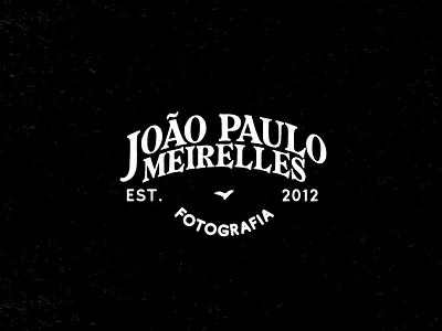 João Paulo Meirelles - Photographer Logo 50s branding identity logo photographer photography retro retro design stamp typogaphy vintage