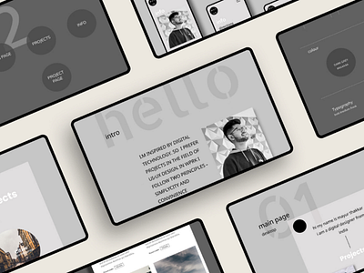 Portfolio website portfolio ui uidesign ux uxdesign webdesign