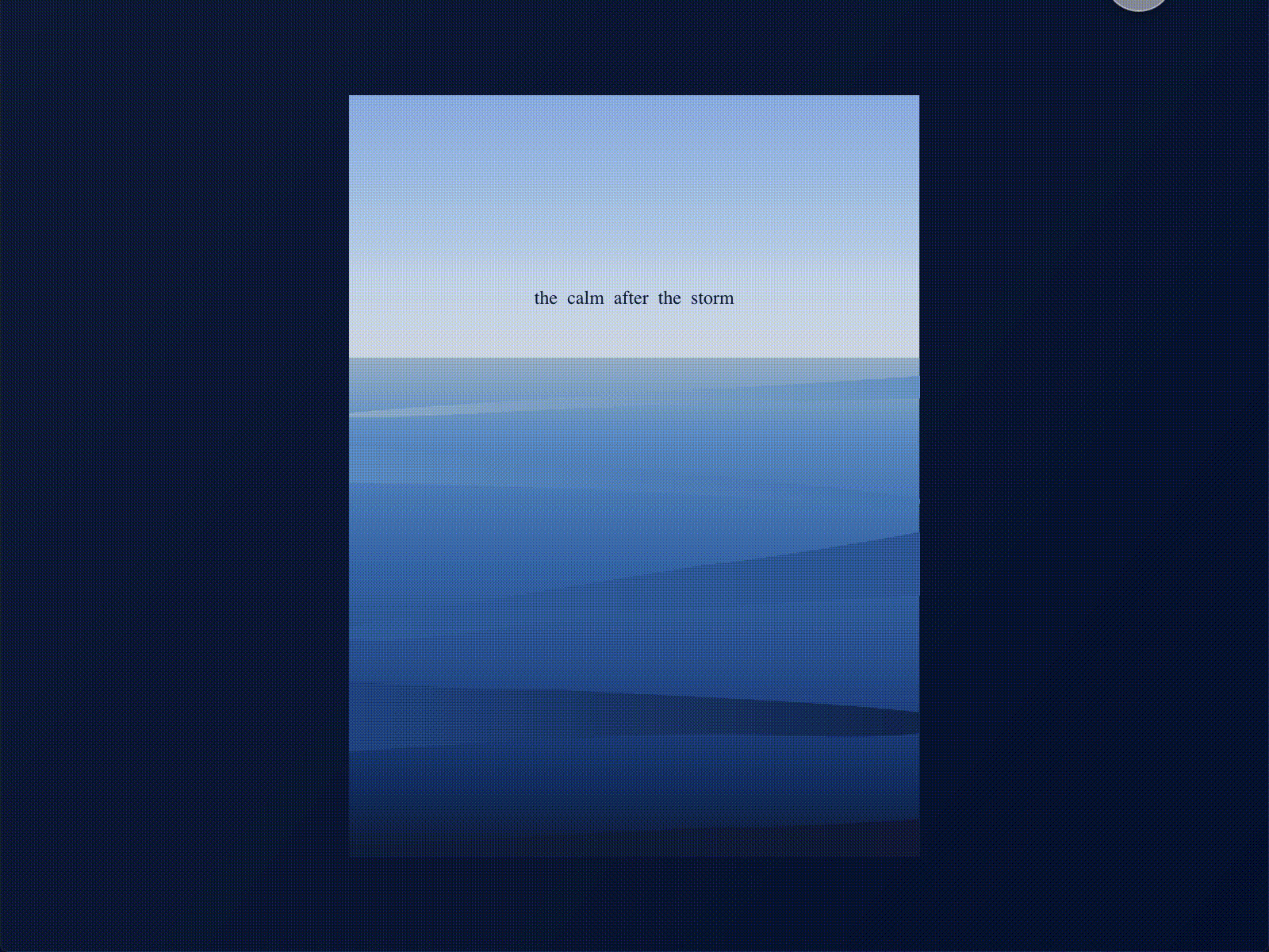 Calm basecamp illustration ui