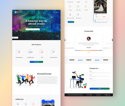 Promotional Landing Page clean ui design gradient landingpage minimal modern promotional promotional design trending typography ui design uidesign uiux uxdesign web web design webdesign webdesigner webdesigning website