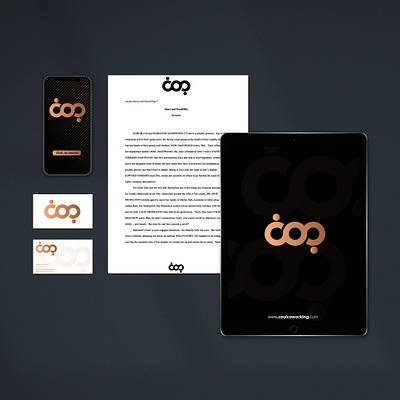 mockup cool logo