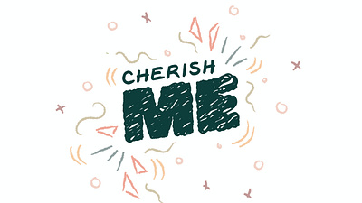 Cherish Me branding confidence design empowerment flexible girl power graphic design illustration logo love pattern pattern design redesign strength ux women young women