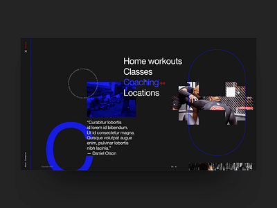 Helvetica Neue + Blue - Typographic Library - Example - 01 helvetica neue interaction design sketchapp typography ui ux web design website