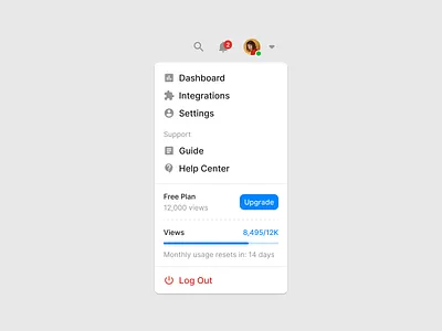 Dropdown Menu design system dropdown dropdown menu figma menu navigation ui kit
