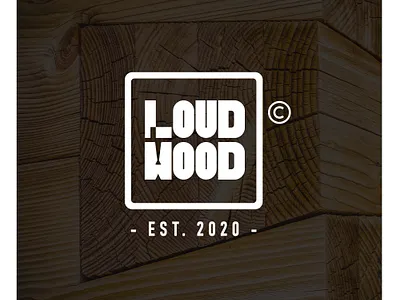 LOUDWOOD© - Brand Identity | June 2020 | branding design flat graphic design icon illustration illustrator logo minimal type typography vector