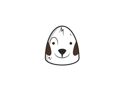 Puppy ai animal clean dog icon illustration logo pet puppy sticker vectorart