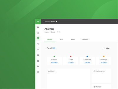 Dashboard analytics dashboard metrics overview