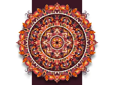 LIVE abstract design doodle dribbble follow illustration mandala art shot spiritual vector zenart zentangle