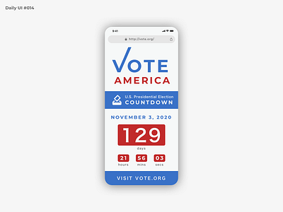 Daily UI #014 - Countdown Timer countdown countdown timer countdowntimer daily ui dailyui dailyui 014 dailyuichallenge vote