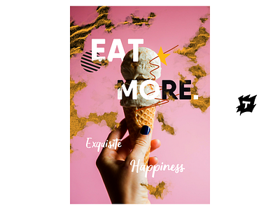 Eat More art artist artwork branding design designer digitalart graphic graphicdesign graphicdesigner illustration illustrator logo photoshop poster posterart posterdesign postereveryday posters typography