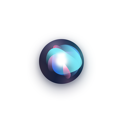 Siri on iOS14 figma icon ios14 siri
