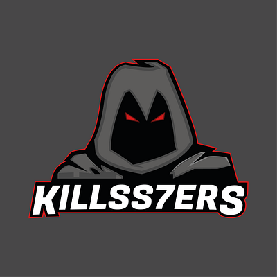 Killssters E-Sport Logo branding csgo design esport illustration logo rogue typography vector