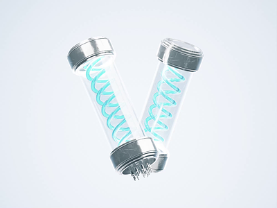 One Shot 3d animated animation blender blender3d glass health illustration isometric medicine resi resident evil shot vaccine vial