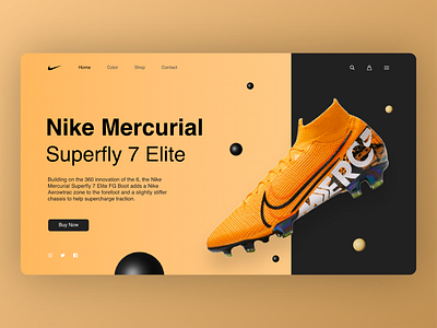 nike 3d art app branding design illustrator landingpage ui ui ux ui design uidesign uiux ux ux design uxdesign webdesign website