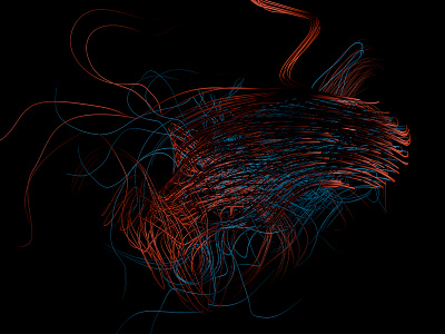 Experimenting with xp trails 3d 3d art 3d artist 3d design 3d designer 3dfordesigners abstract art abstract design cinema 4d cinema4d cinema4dart dark dark design dark mode design ghost monster trails xp xparticles