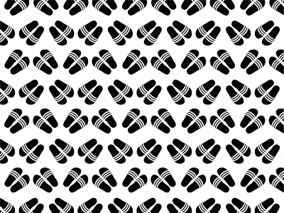 Adilette Pattern abstract adidas adilette branding design geometric icon illustration logo minimal pattern pattern design slides symbol vector