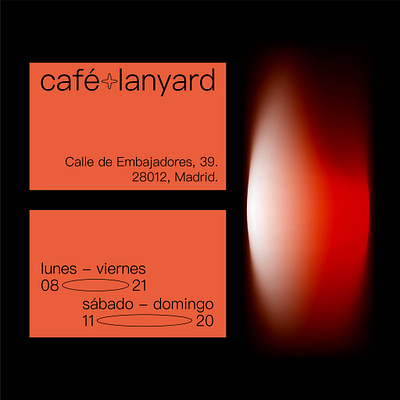 Cards design for coffee shop opening @ Madrid card design graphic design typography