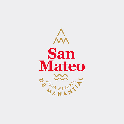 San Mateo logo design illustration logo packaging typography vector water