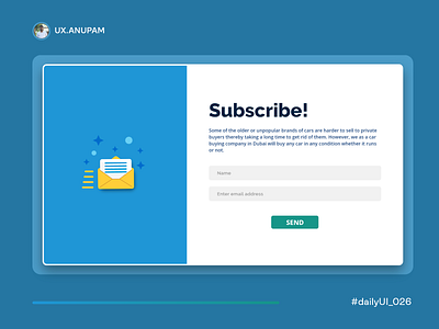 Subscribe Page Design 100 day challenge 100 day project 100daychallenge challenge accepted clean ui concept design dailyui026 dailyuichallenge dailyuiuxpost design interactive design newconcept newideas newproducts uidesign uiinspirations uiuxlover userfriendly website concept webui