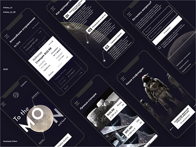 Ticket to the moon service mobile booking concept creativity daily inspiration interaction mobile design mobile ui moon space travel traveling ui uidesign uiux ux uxui web design website