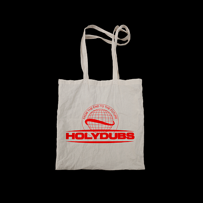 Holydubs 10th anniversary bag design graphic design merchandise design