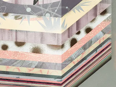 Understanding the Universe brushes colour editorial editorial illustration graphic illustration science space texture universe