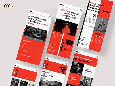 Lifestyle App Design app app design clothes fashion lifestyle mobile app photography