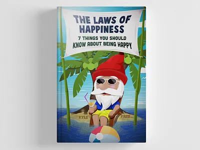 [COMMISSIONED] Book Cover Design - Gnome beach book book cover book cover design book cover illustration book cover mockup character character design creative creative design creatives creatures design digital illustration gnome gnomes happiness illustration illustration design portfolio