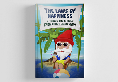 [COMMISSIONED] Book Cover Design - Gnome beach book book cover book cover design book cover illustration book cover mockup character character design creative creative design creatives creatures design digital illustration gnome gnomes happiness illustration illustration design portfolio