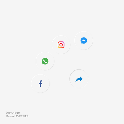DailyUI 010 Icon share daily ui dailyui dailyui 010 icon share share icon ui