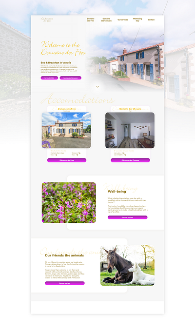 DailyUI 003 Landing page daily ui dailyui dailyui 003 guesthouse home homepage landing design landing page ui