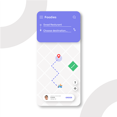 Location Tracker #Daily UI 020 typography ui ux vector