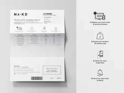 Order note check computer dhultin ecommerce nakd order return shipped shopping